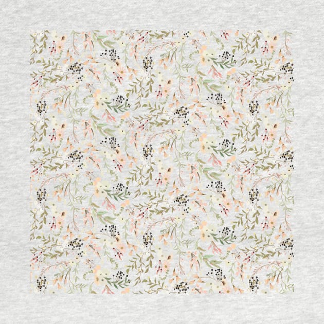 Trailing Floral Pattern by LThomasDesigns